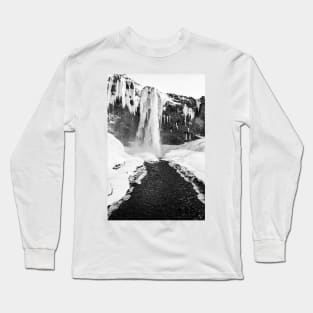 Waterfall B&W Long Sleeve T-Shirt